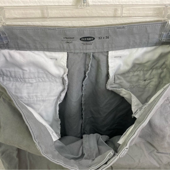 Old Navy Straight Casual Pants - Gray - Size 32x36 - Picture 8 of 8